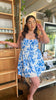 Brea Blue Floral Dress